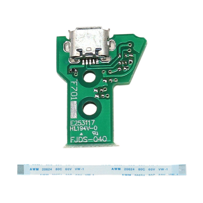 Scheda porta di ricarica USB JCD JDS-040 con cavo flessibile FPC a 12 pin per PS4, JCD JDS-040 Scheda porta di ricarica USB JCD JDS-040 con cavo flessibile FPC a 12 pin per PS4, JCD JDS-040
